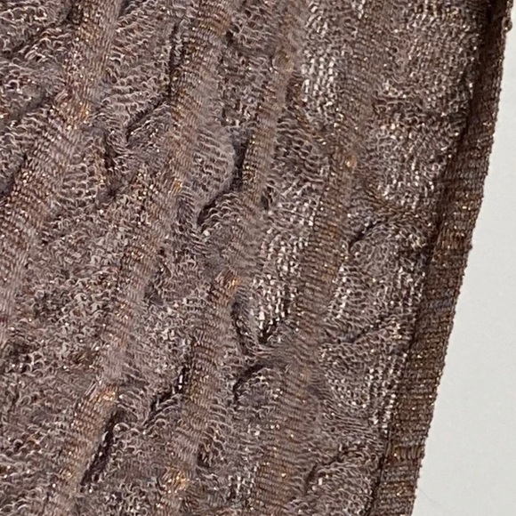 4/$35 Olsen Scrunch Knit Scarf Sparkly Metallic - Picture 5 of 6